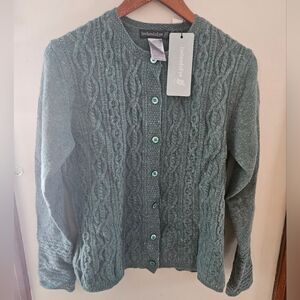 New Ireland's Eye wool cashmere cardigan